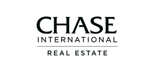 Logotipo Chase International Dark